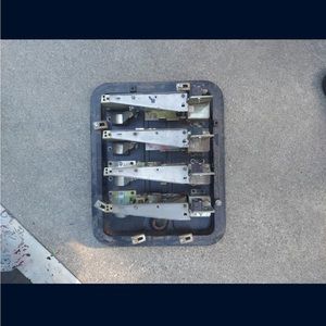 4 Slot Arcade Game Coin Door